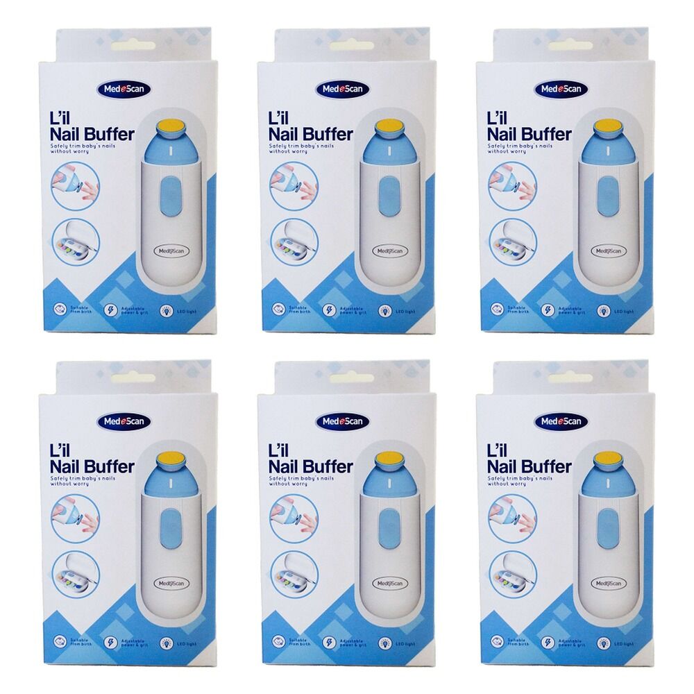 Medescan Little Nail Buffer Pack of 6