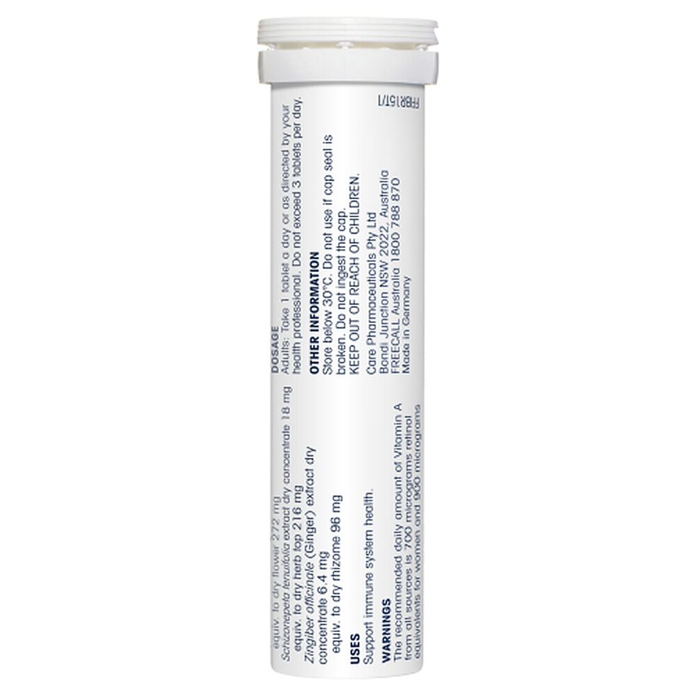 Frequent Flyer Immunity Boost Raspberry 15 Tablets