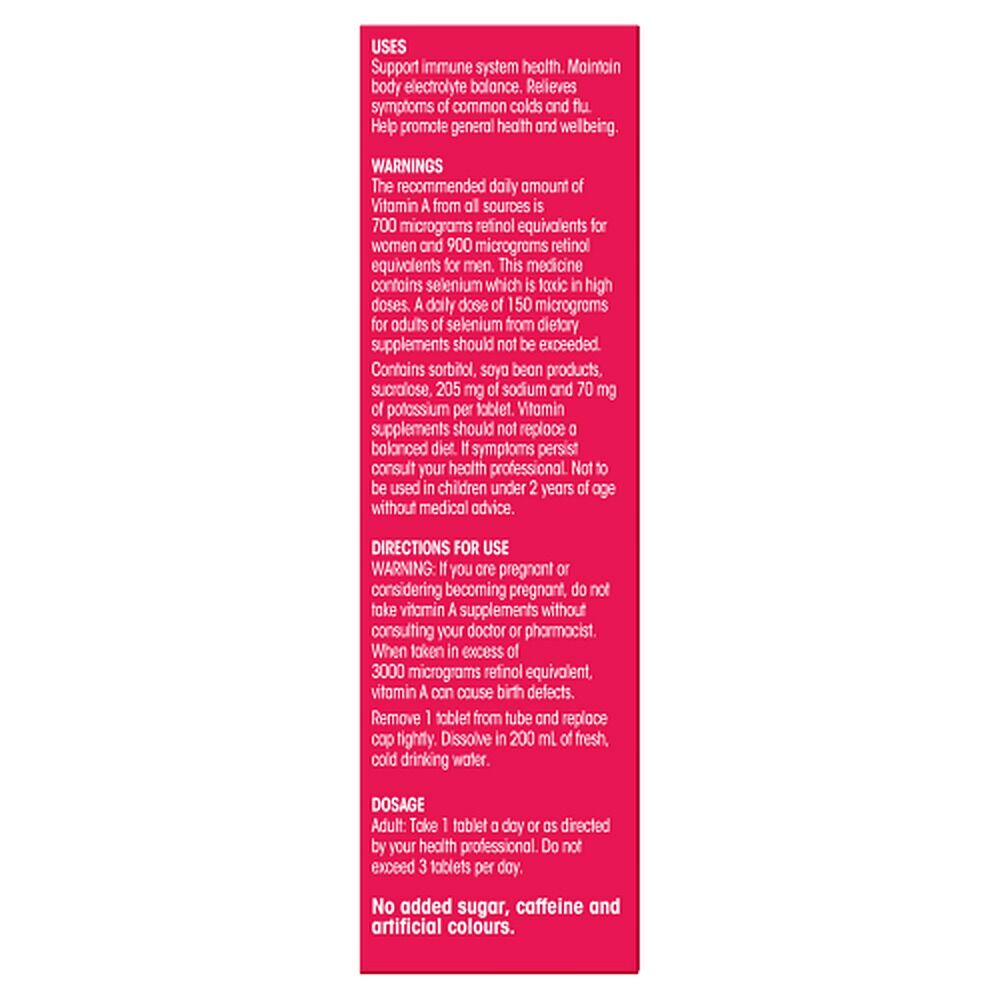 Frequent Flyer Immunity Boost Raspberry 15 Tablets