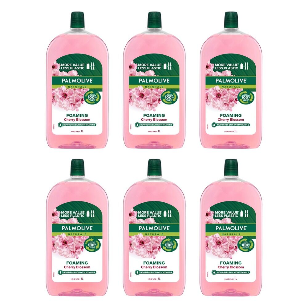 Palmolive Foaming Hand Wash Cherry Blossom 1L Pack of 6
