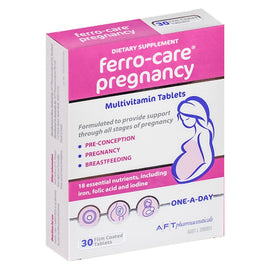 Ferro-Care Pregnancy & Breastfeeding Multivitamin 30 Tablets