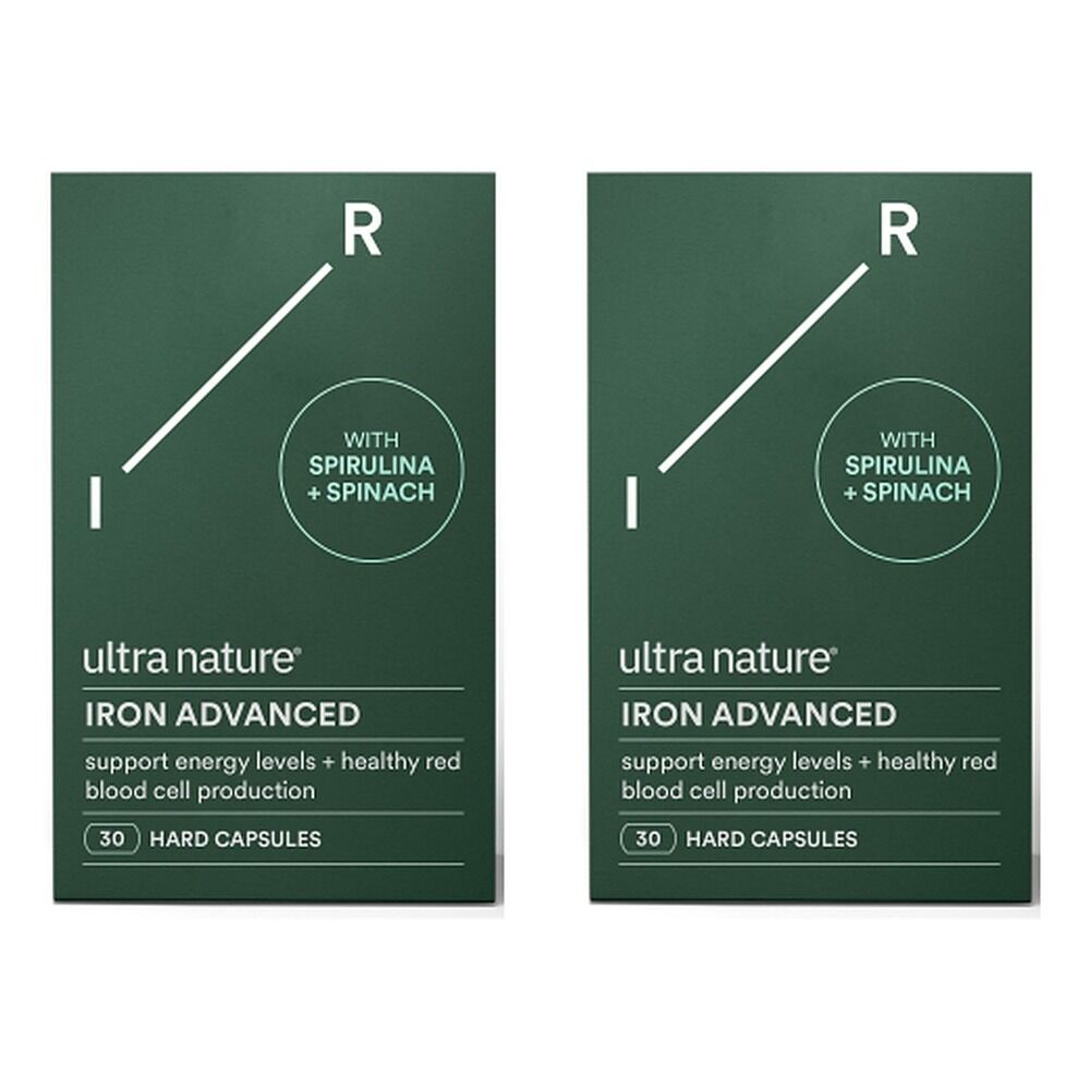 Ultra Nature Iron Advanced 30 Capsules Pack of 2