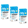 VOOST Magnesium 200mg Natural Citrus Forty Effervescent Tablets Pack of 3