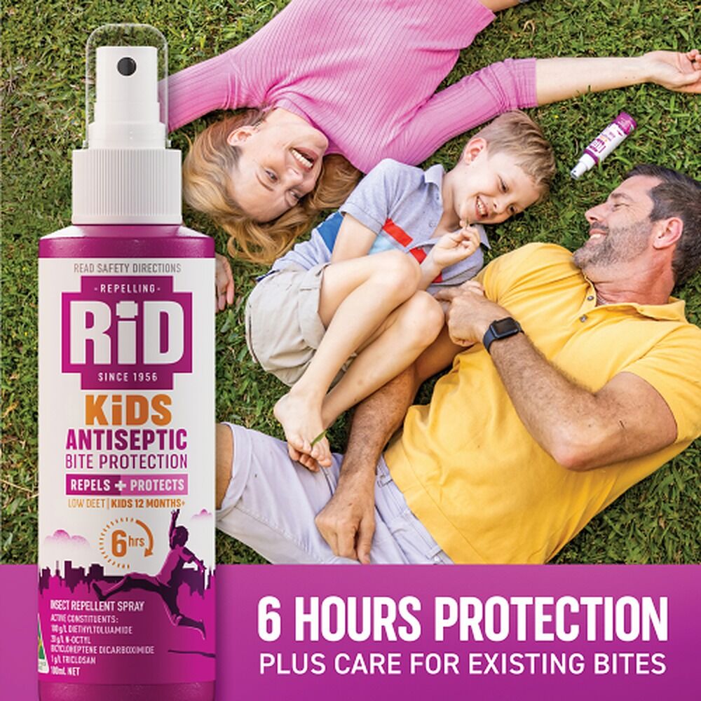 RID KiDS Antiseptic Bite Protection Spray 100mL