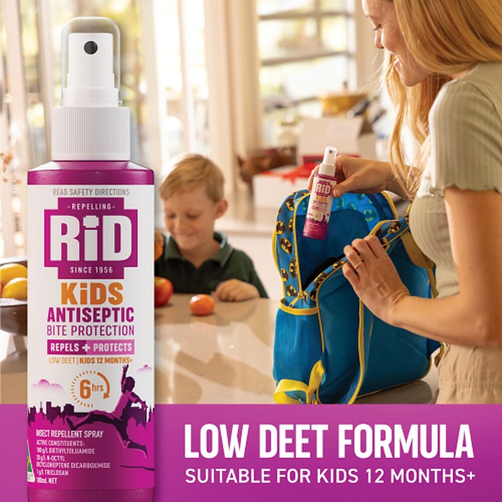 RID KiDS Antiseptic Bite Protection Spray 100mL