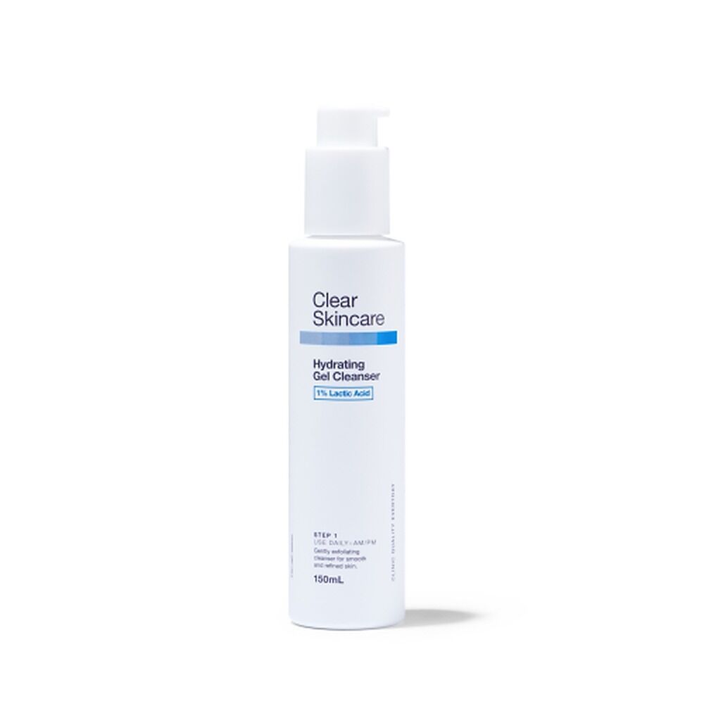 Clear Skincare Hydrating Gel Cleanser 1% Lactic Acid 150mL