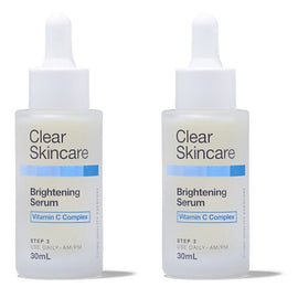Clear Skincare Brightening Serum with Vitamin C Complex 30mL Pack of 2