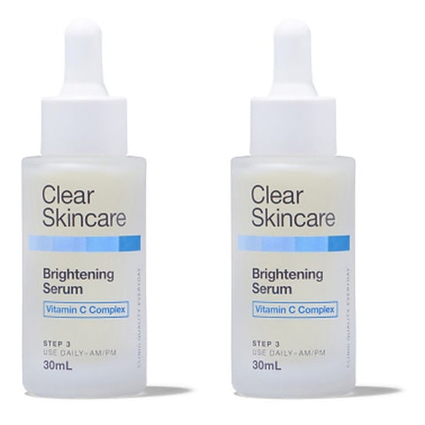 Clear Skincare Brightening Serum with Vitamin C Complex 30mL Pack of 2