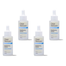 Clear Skincare Brightening Serum with Vitamin C Complex 30mL Pack of 4