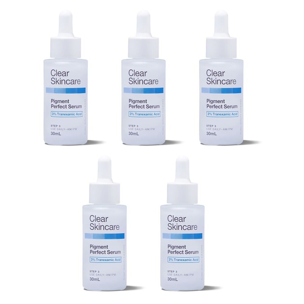 Clear Skincare Pigment Perfect Serum with 3% Tranexamic Acid 30mL Pack of 5