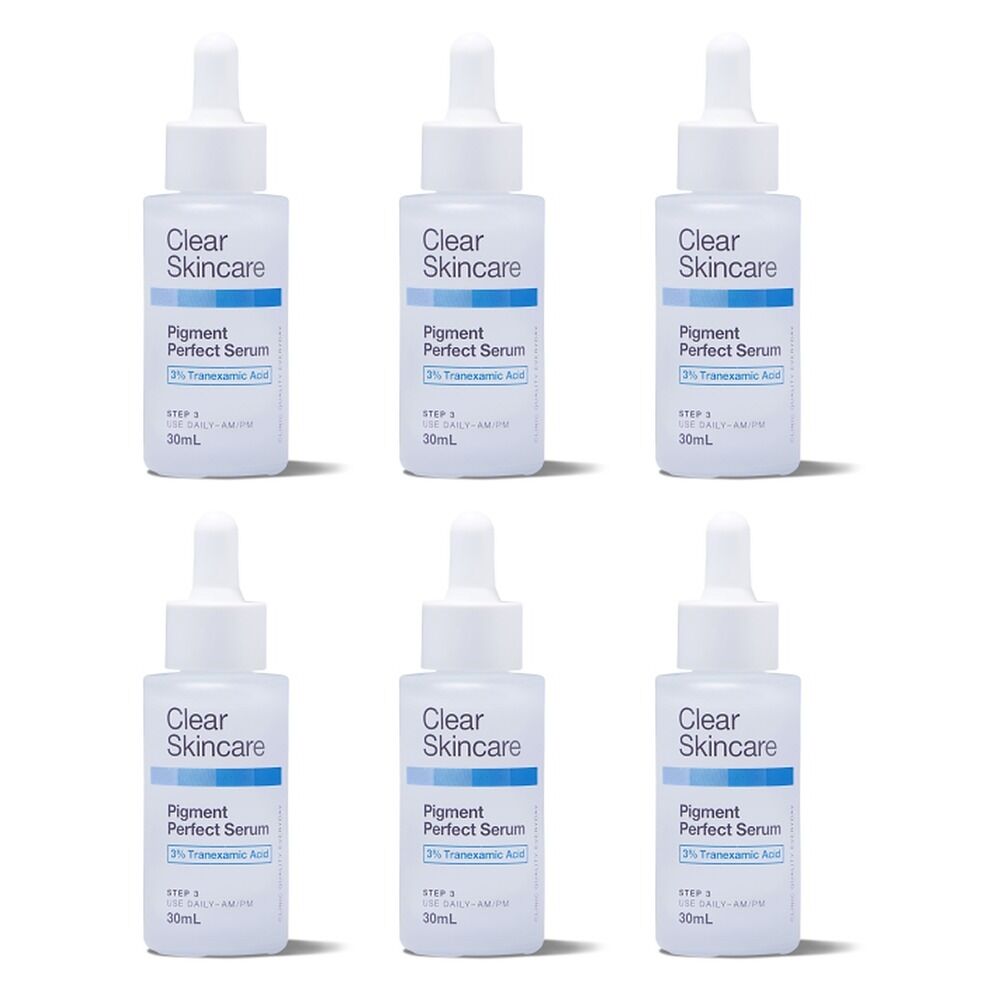 Clear Skincare Pigment Perfect Serum with 3% Tranexamic Acid 30mL Pack of 6