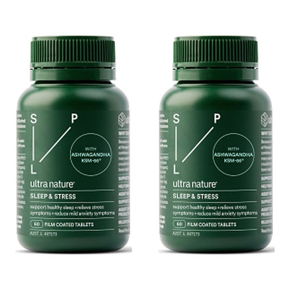 Ultra Nature Sleep & Stress 60 Tablets Pack of 2