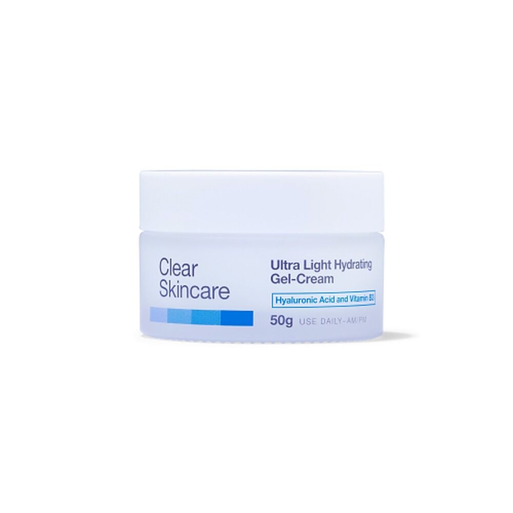 Clear Skincare Ultra Light Hydrating Gel-Cream with Vitamin B3 50g