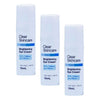 Clear Skincare Brightening Eye Cream with 0.5% Caffeine and Vitamin C Pack of 3