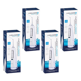 Welcare Aqua-Pulse Water Flosser Cordless Pack of 4