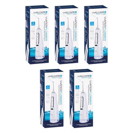 Welcare Aqua-Pulse Water Flosser Cordless Pack of 5