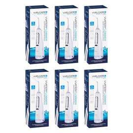 Welcare Aqua-Pulse Water Flosser Cordless Pack of 6