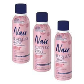 Nair Bladeless Shave Rosewater 142g Pack of 3
