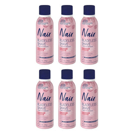 Nair Bladeless Shave Rosewater 142g Pack of 6