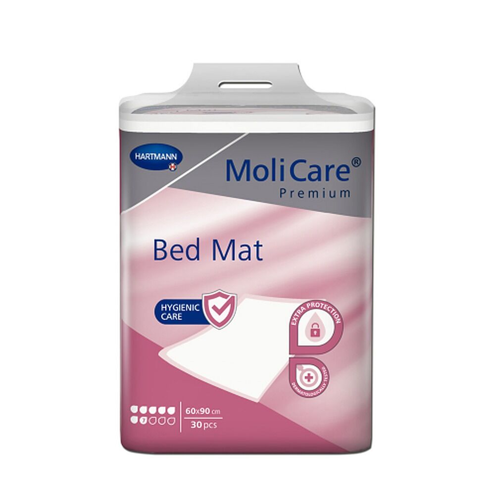 MoliCare Premium Bed Mat 7 Drops 60 x 960cm 25 Pack x 4