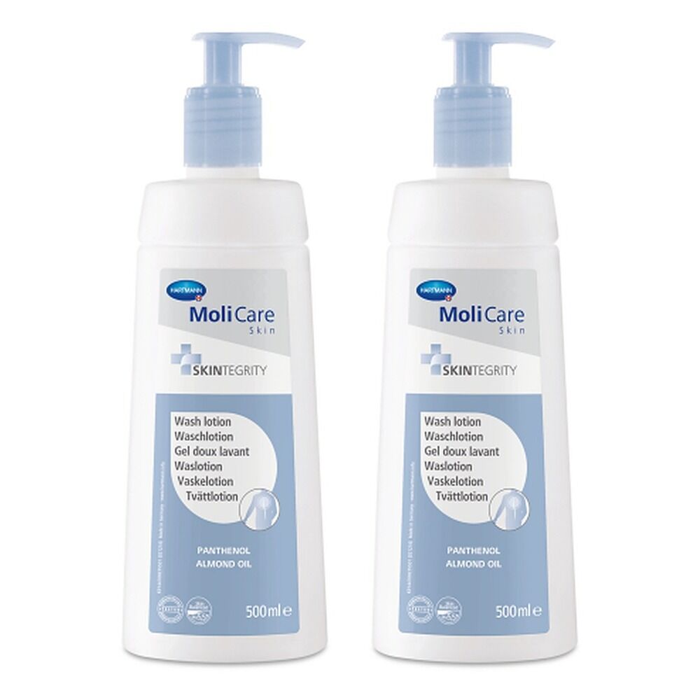 MoliCare Skin Wash Lotion 500mL Pack of 2