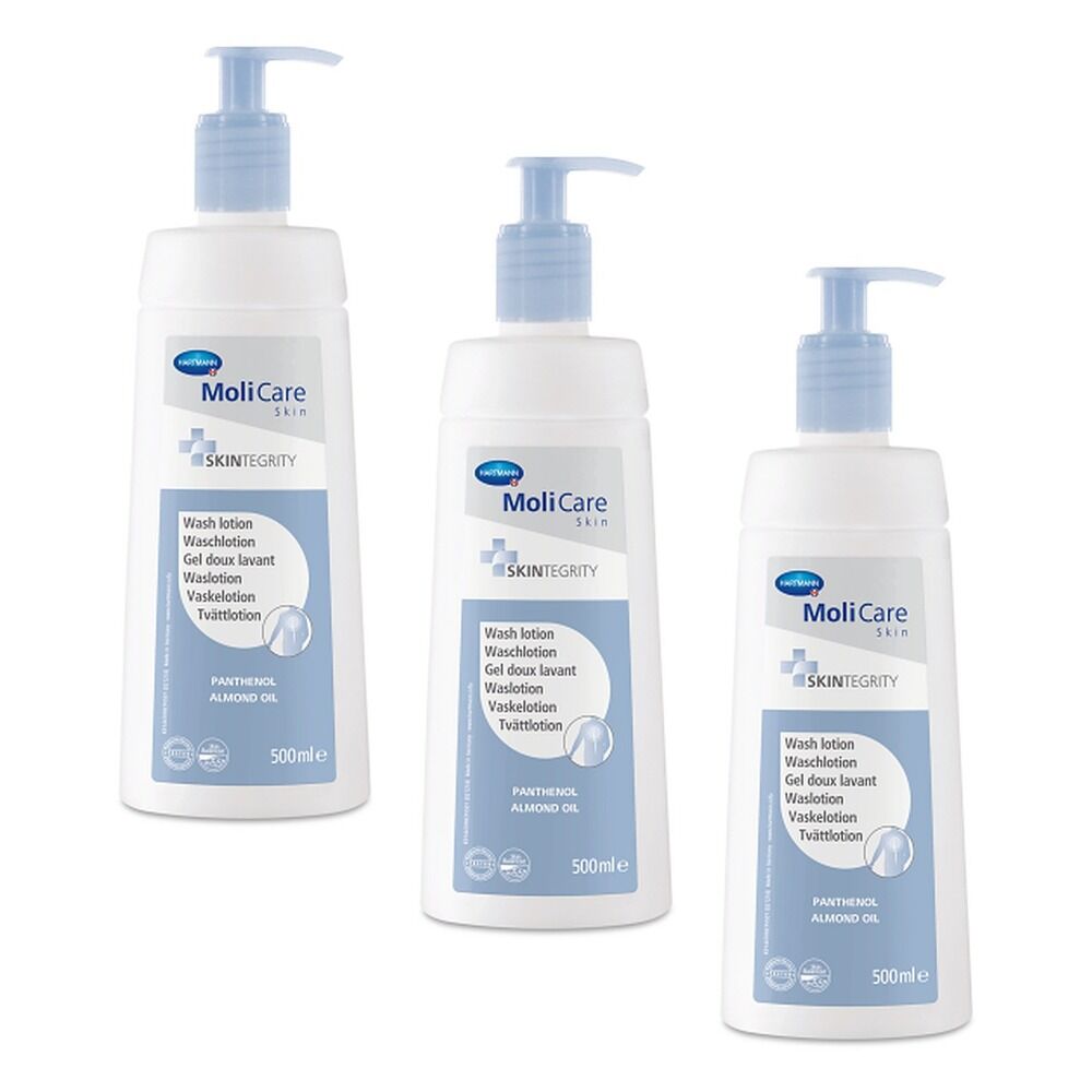 MoliCare Skin Wash Lotion 500mL Pack of 3