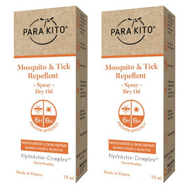 Para'Kito Family Mosquito Repellent Spray 75mL Pack of 2