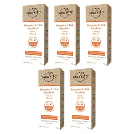 Para'Kito Family Mosquito Repellent Spray 75mL Pack of 5