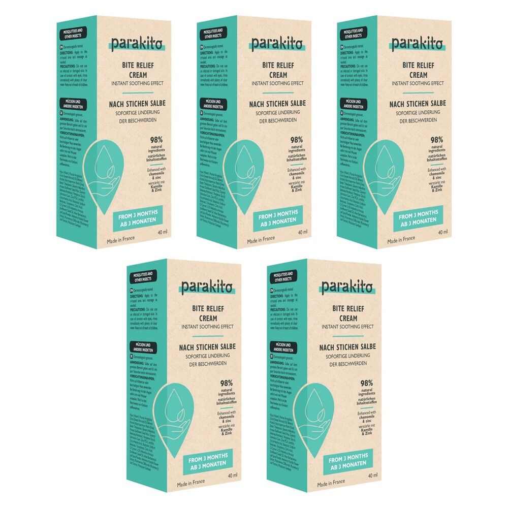 Para'Kito Bite Relief Cream 40mL Pack of 5