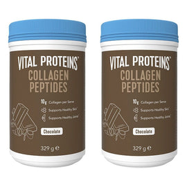 Vital Proteins Chocolate Collagen Peptides Powder 329g Pack of 2