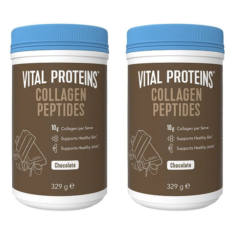 Vital Proteins Chocolate Collagen Peptides Powder 329g Pack of 2