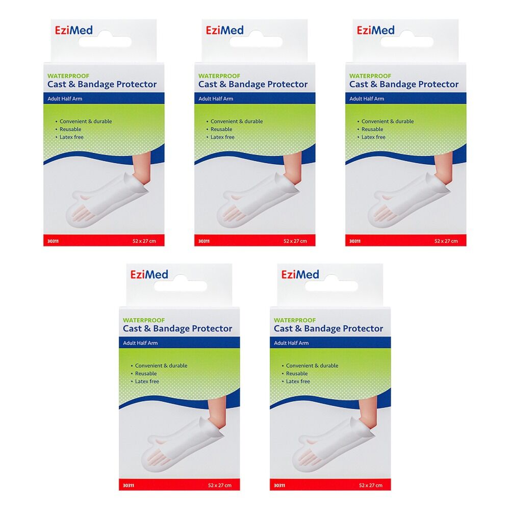 EziMed Adult Half Arm Cast Protector Pack of 5