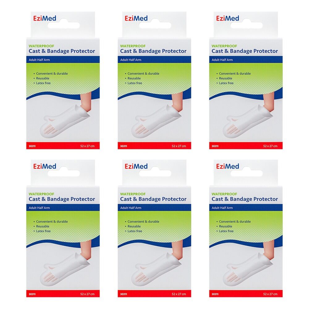 EziMed Adult Half Arm Cast Protector Pack of 6