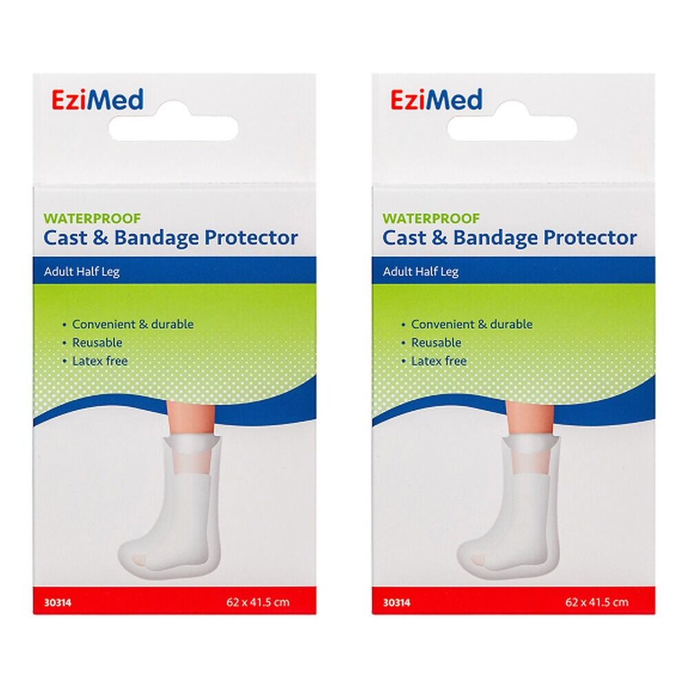 EziMed Adult Half Leg Cast Protector Pack of 2