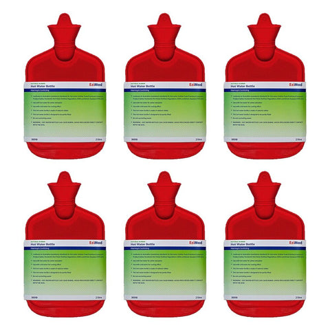 EziMed Hot Water Bottle Pack of 6