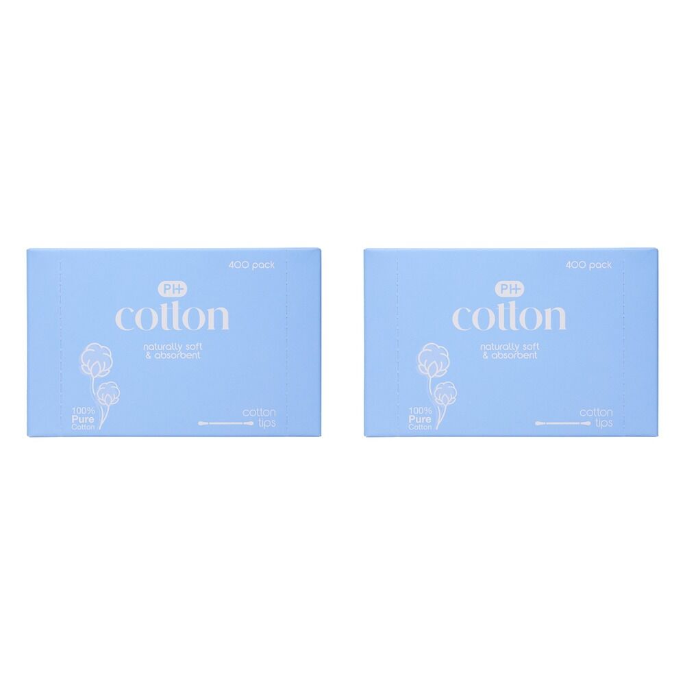 Pharmacy Health Cotton Tips 200 Pack x 6 Bundle of 2