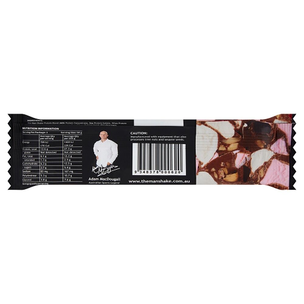The Man Shake Rocky Road Bar 50g x 10