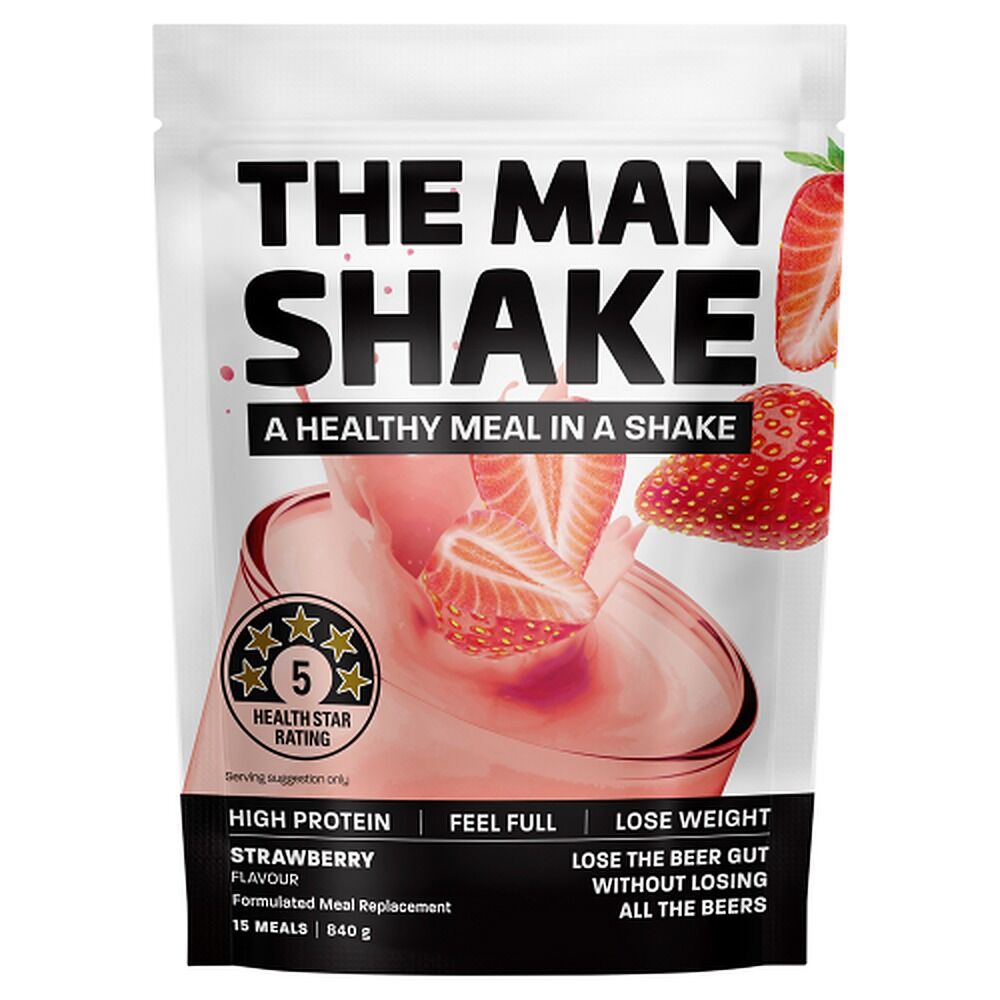 The Man Shake Strawberry 840g