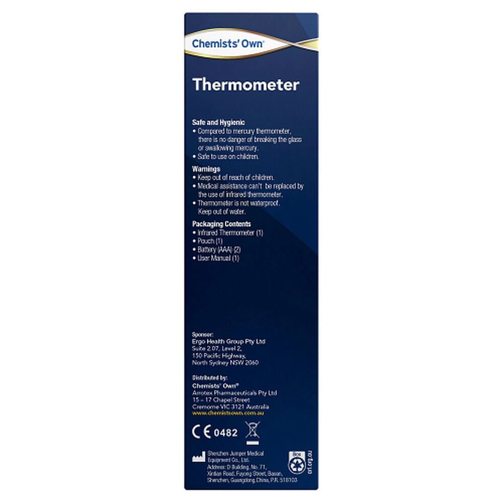 Chemists' Own Digital Infrared Forehead & Ear Thermometer