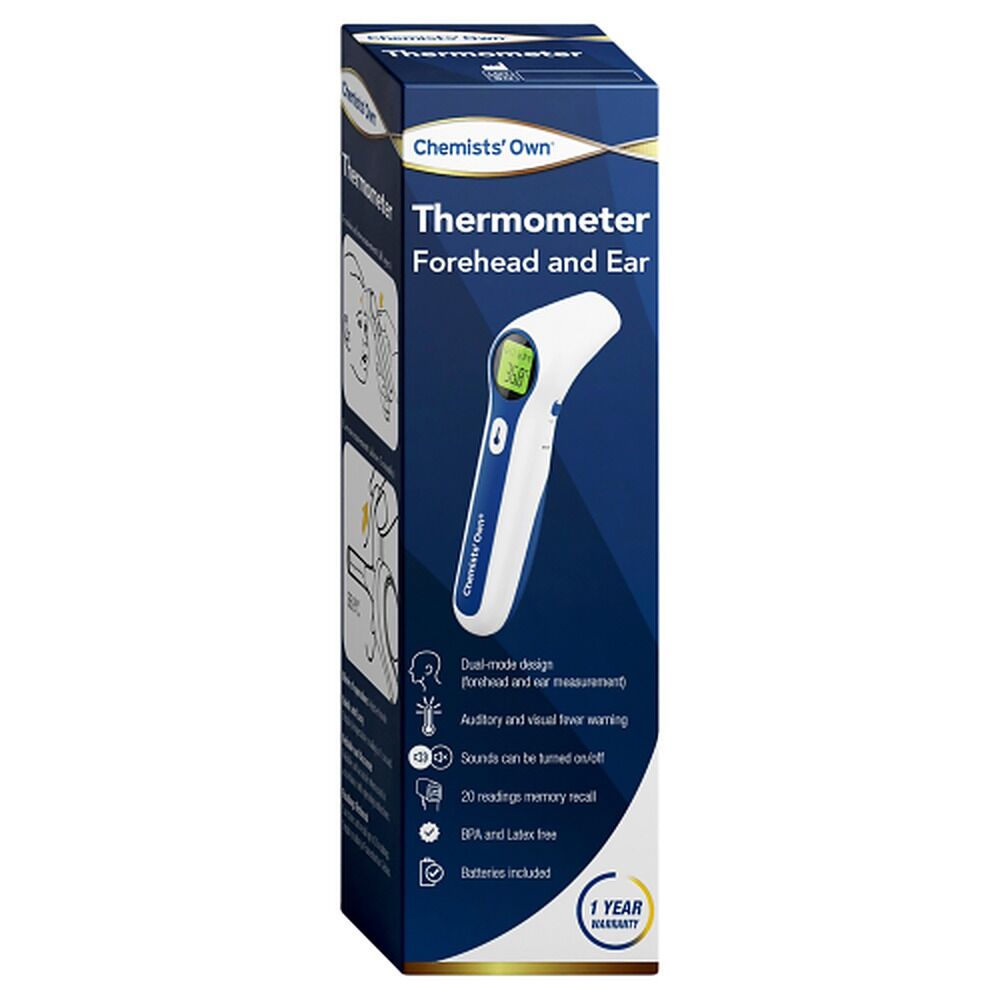 Chemists' Own Digital Infrared Forehead & Ear Thermometer