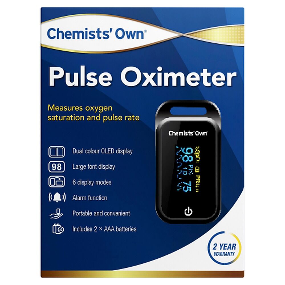 Chemists' Own Pulse Oximeter