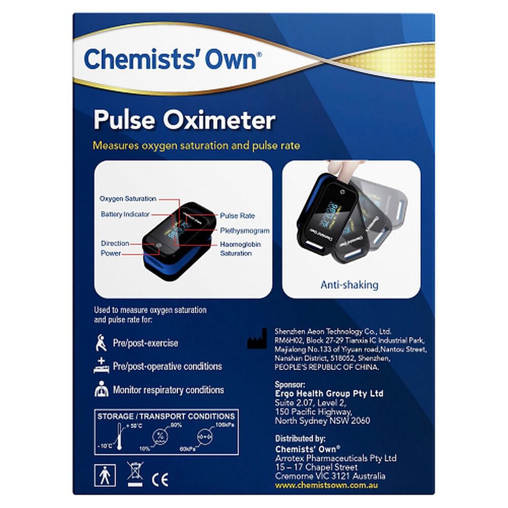 Chemists' Own Pulse Oximeter
