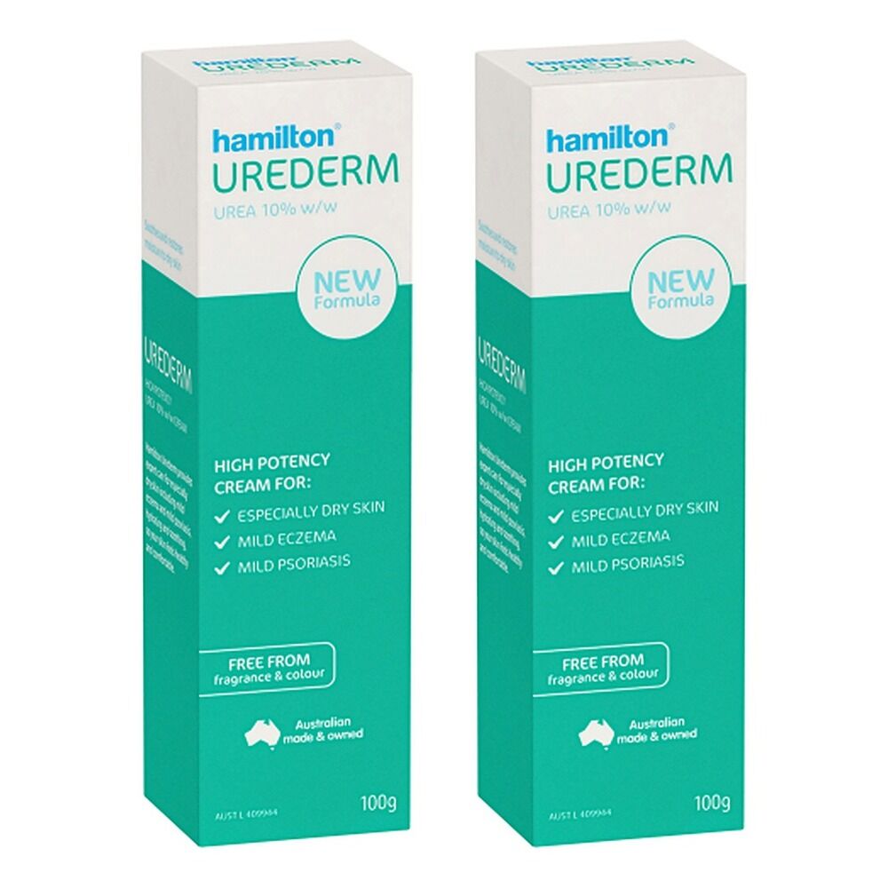 Hamilton Urederm Cream 100g Pack of 2