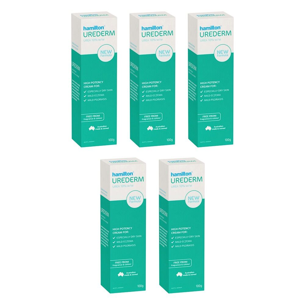 Hamilton Urederm Cream 100g Pack of 5