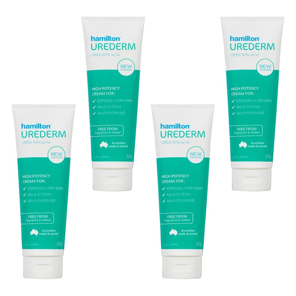 Hamilton Urederm Cream 225g Pack of 4