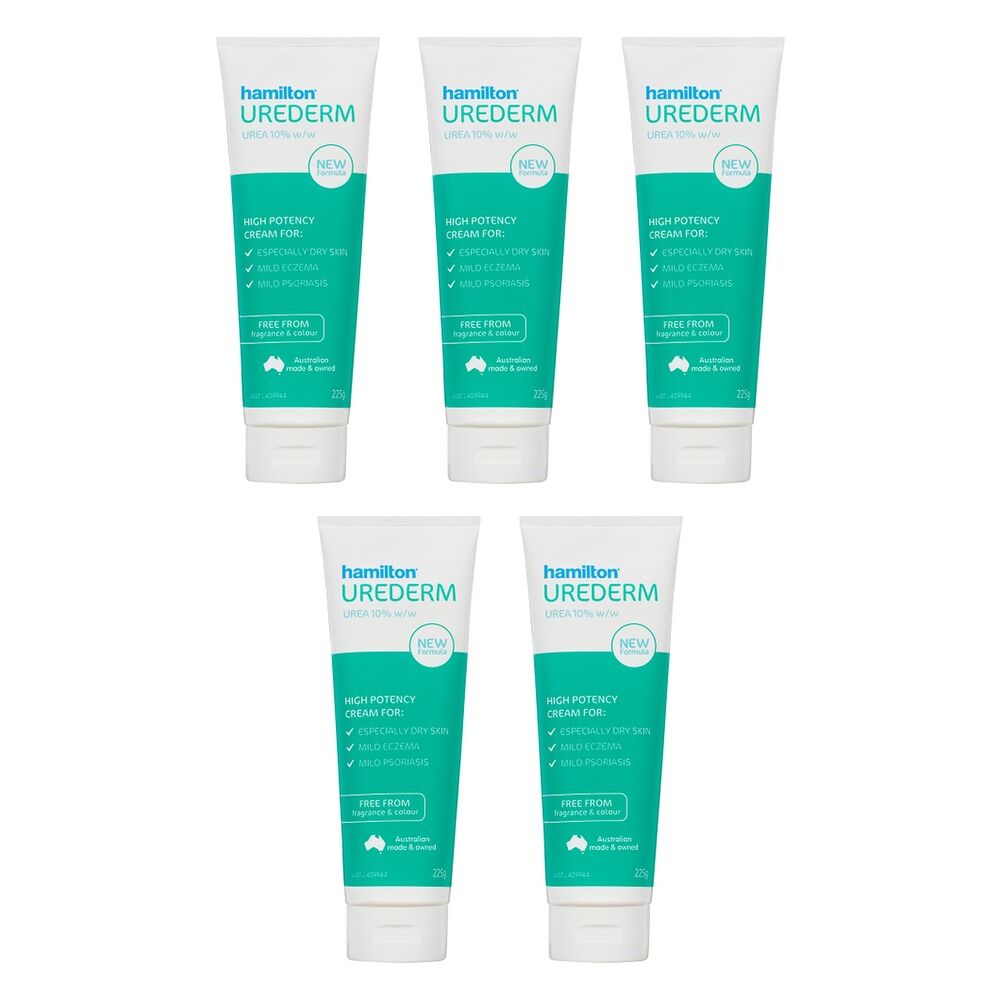 Hamilton Urederm Cream 225g Pack of 5