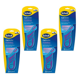 Scholl GelActiv Insole Formal Large Pack of 4