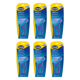 Scholl GelActiv Insole Formal Large Pack of 6