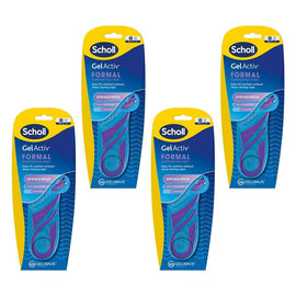 Scholl GelActiv Insole Formal Small Pack of 4