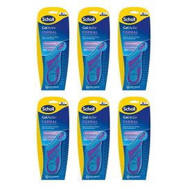 Scholl GelActiv Insole Formal Small Pack of 6